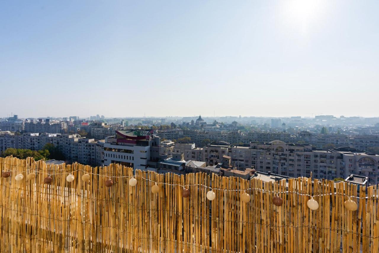 Central Apartment Tower Bucureşti Eksteriør bilde